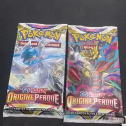 2 Boosters Pokemon E&B - Origine Perdue - Sortie De Display Scelle FR #10 - Image 2