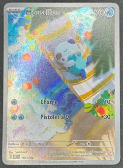 CARTE POKEMON MOUSTILLON 105/086 🇫🇷 FR 🇫🇷 FLAMME BLANCHE - Image 1