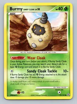 Pokemon Burmy Sandy Cloak Secret Wonders 79/132 Light Play LP+ or Better - Image 1