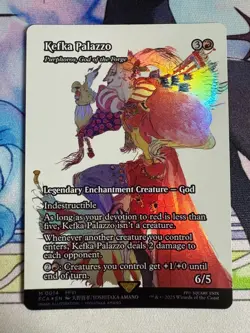 2025 MTG Final Fantasy Kefka Palazzo Purphoros, God Of The Forge Showcase Foil - Image 1