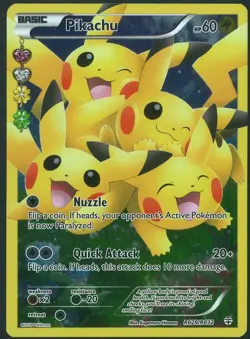 Pikachu RC29/RC32 Radiant Collection Pokemon XY Generations Near Mint - Image 1