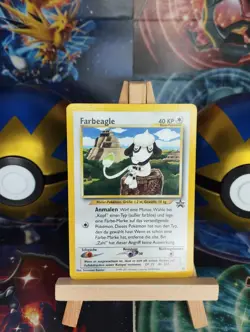 Pokemon Karte Farbeagle (WP 32) WOTC Wizards Promo 32 PSA DE Smeargle LP #2 - Image 1