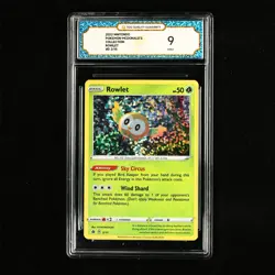 TQG 9 MINT 2022 Pokemon x McDonald's ENG Rowlet D 2/15 - Image 2