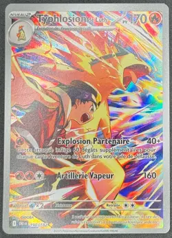CARTE POKEMON TYPHLOSION DE LUTH 190/182 🇫🇷 FR 🇫🇷 RIVALITES DESTINEES - Image 1