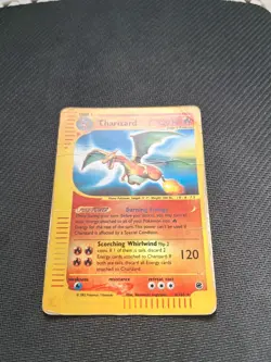 2002 Pokemon TCG Charizard Expedition 6/165 Reverse Holo POOR Linked - Image 2