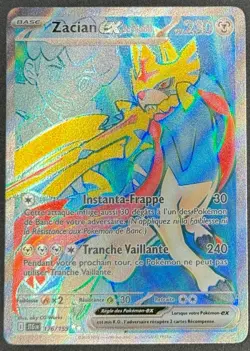 CARTE POKEMON ZACIAN EX 176/159 🇫🇷 FR 🇫🇷 AVENTURES ENSEMBLES - Image 1