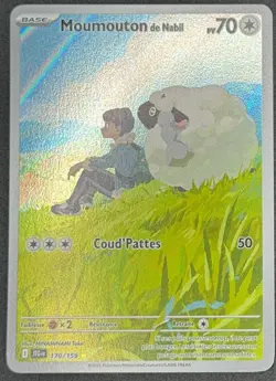 CARTE POKEMON MOUMOUTON DE NABIL 170/159 🇫🇷 FR 🇫🇷 AVENTURES ENSEMBLES - Image 1