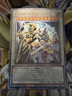 Yugioh! Paladins of Bonds and Unity SUDA-EN000 Quarter Century Secret Rare - Image 1