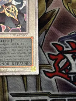 Yugioh! Paladins of Bonds and Unity SUDA-EN000 Quarter Century Secret Rare - Image 5