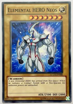 LCGX-EN008 Elemental HERO Neos - Common Unlimited Near Mint YuGiOh - Image 1