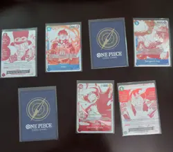 One Piece 3rd Anniversary Treasure Pack Campaign Foil Promo Set of 7 English - Image 2