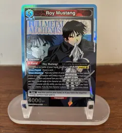 Roy Mustang UE09BT/FMA-1-055 SR | Union Arena Near Mint - Image 1