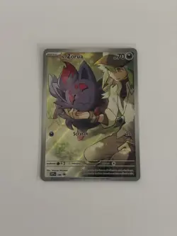 N's Zorua 189 Sv: Scarlet & Violet Promo Cards Holo - Image 1