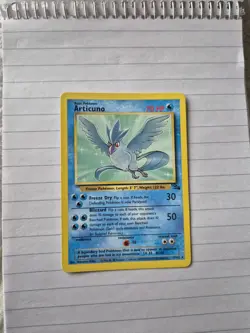 Articuno 17/62 Non Holo Fossil Set Rare Pokemon Card WOTC LP/MP - Image 1
