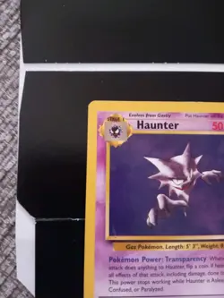 Pokemon TCG Haunter 21/62 Fossil Rare Non-Holo Card WOTC 1999 - Light Play - Image 5