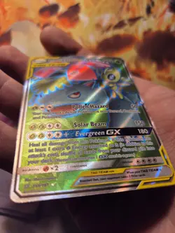 Celebi & Venusaur GX (Full Art) 159/181 Sm-Team Up Holo MP - WOW LOOk - Image 5