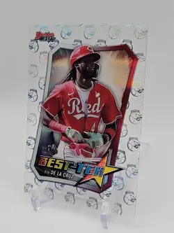 2025 Bowman’s Best Elly Da La Cruz Best-Tek /99 Reds BT-26 - Image 2