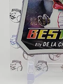 2025 Bowman’s Best Elly Da La Cruz Best-Tek /99 Reds BT-26 - Image 4