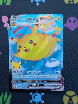 Pokemon TCG Flying Pikachu VMAX | Celebrations | Ultra Rare 007/025 - NM - Image 1