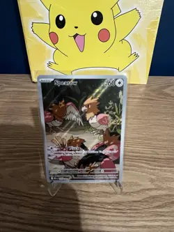 Pokemon TCG Mega Evolution Spearow 151/132 Holo Illustration Rare NM/M Condition - Image 1