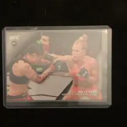 Topps 2015 UFC Holly Holm Rookie Card #100 Women's Bantamweight MMA - Image 1