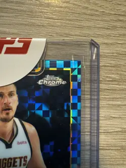 2025-26 Topps Chrome Blue X-Fractor - Nikola Jokic #25 Denver Nuggets SP - Image 4