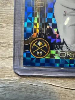 2025-26 Topps Chrome Blue X-Fractor - Nikola Jokic #25 Denver Nuggets SP - Image 5
