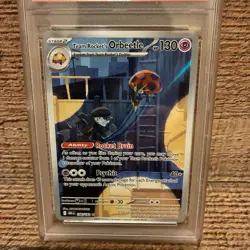 Team Rocket's Orbeetle 198/182 - Sv10: Destined Rivals Holo (PSA 10) - Image 3