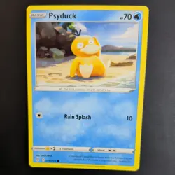 PSYDUCK 024/203 POKEMON CARD (EVOLVING SKIES SET) - Image 1