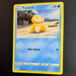 PSYDUCK 024/203 POKEMON CARD (EVOLVING SKIES SET) - Image 4