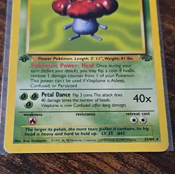 Pokemon Card - Vileplume Jungle 31/64 1st Edition - Image 2