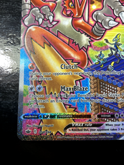 Blaziken VMAX Alternate Art Card 201/198 Sword & Shield Chilling Reign chase UK - Image 4