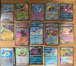 Pokemon Ex Card Lot (Starmie, Salazzle, Zygarde, Lapras) - Image 1