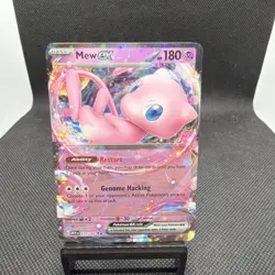 Mew EX 151/165 Double Rare - Scarlet & Violet 151 - Pokemon TCG Card NM /M - Image 1