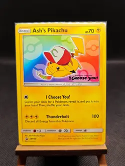 Ash's Pikachu Promos x7 Pokemon cards- SM108/SM109/SM110/SM111/SM112/SM113/SM114 - Image 2