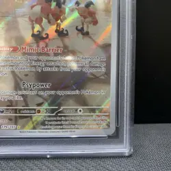 UCG 9 Mint Mr. Mime AR 179/165 Pokemon Card 151 MEW 179 Art Rare 2023 ENG - Image 5