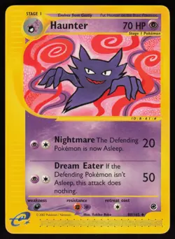 E-Reader Haunter 080/165 Expedition Keiji Kinebuchi Pokemon TCG Card - Image 1