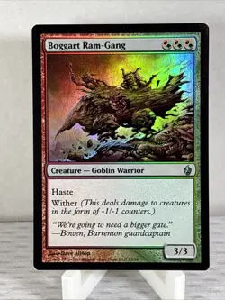 Boggart Ram-Gang LP FOIL Premium Deck Series: Fire & Lightning MTG FREE SHIPPING - Image 1