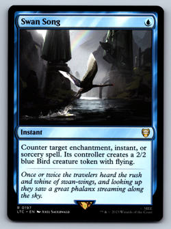 Swan Song - Lord of the Rings Commander - MTG - Image 1