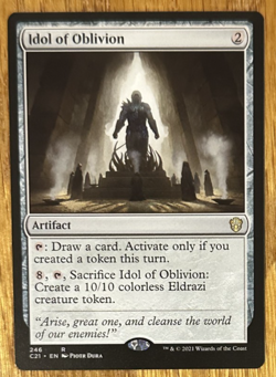MTG Commander 2021, Idol of Oblivion - Image 1
