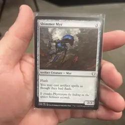 Shimmer Myr Near Mint Commander Legends Artifact Uncommon - Image 1