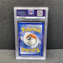 2015 Pokemon XY Vaporeon Reverse Holo Ancient Origins PSA 9 Mint - Image 2