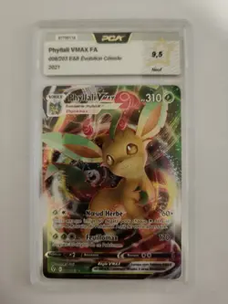 Carte Pokemon - Phyllali VMAX 008/203 - Evolution Celeste EB07 PCA9.5 - Image 1