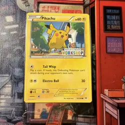 Pokemon TCG Pikachu Build-A-Bear Workshop Promo Stamped 20/108 Sealed Card - Image 1