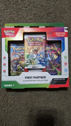 Pokemon TCG First Partner Illustration Collection Series 1 New Sealed - Image 1