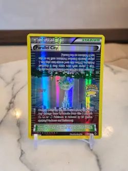 Pokemon TCG Parallel City (Staff Promo) 145/162 League & Championship Reverse LP - Image 1