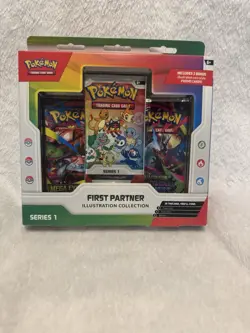 Pokemon TCG First Partner Illustration Collection Series 1 New Sealed - Image 1