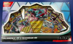Pokemon TCG Salamence ex & Reshiram ex Premium Collection Box Sealed New - Image 1