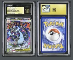 2025 Pokemon Mega Charizard x Ex 023 Black Star Promo Cgc 10 Pristine English - Image 1