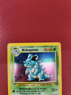 Pokemon TCG Nidoqueen Jungle 7/64 Holo Unlimited Holo Rare - Image 2